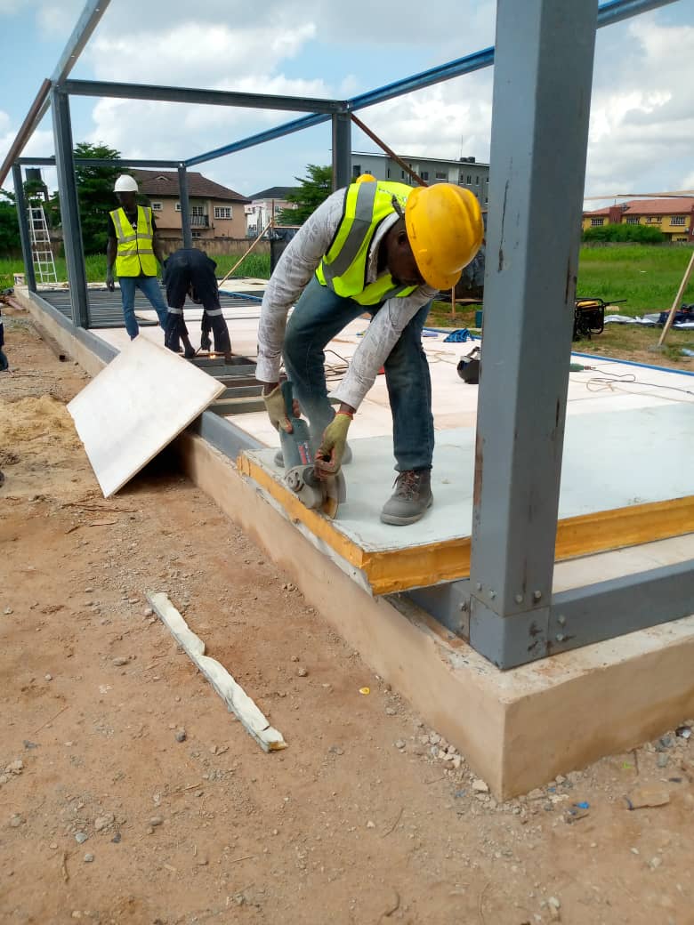 AITCHES sandwich panels at facility